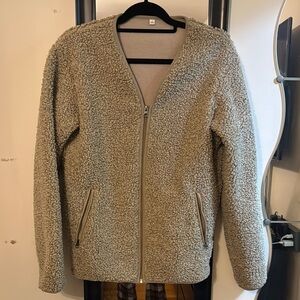 Cozy Sherpa Zip-Up Jacket